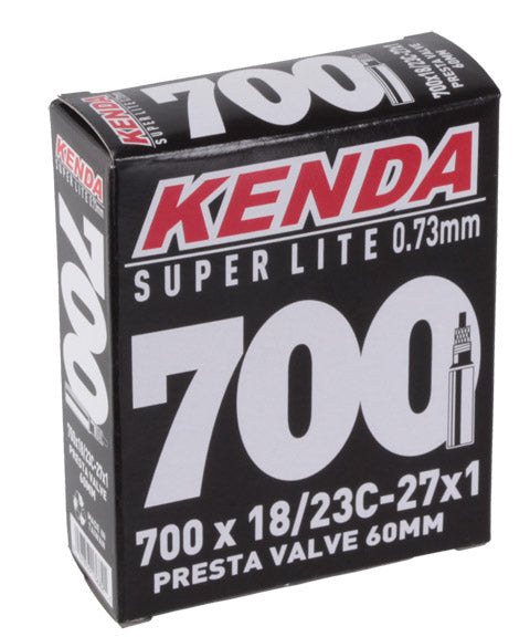 Tube Kenda Kenda Super Light Tube 700 x 23-25 PV/48mm Light Gray