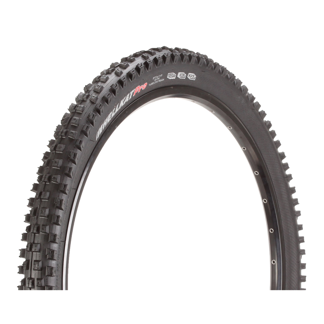 Tires Kenda Kenda Hellkat Tire - 29 x 2.4 Tubeless Folding Black 120tpi ATC Dark Slate Gray