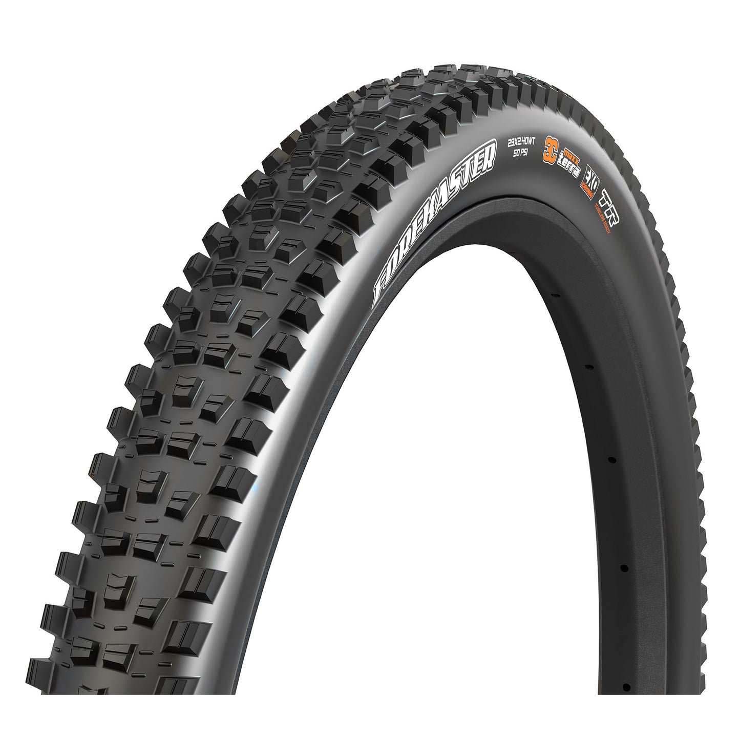 Tires Maxxis Maxxis Forekaster Tire - 27.5 x 2.4 Tubeless Folding Black EXO Wide Trail Dark Slate Gray