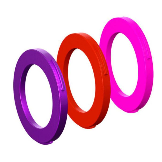 Disc Brake Parts Magura Magura 4-Piston Caliper Colored Cover Kit one Caliper Purple Red Neon Pink Violet Red