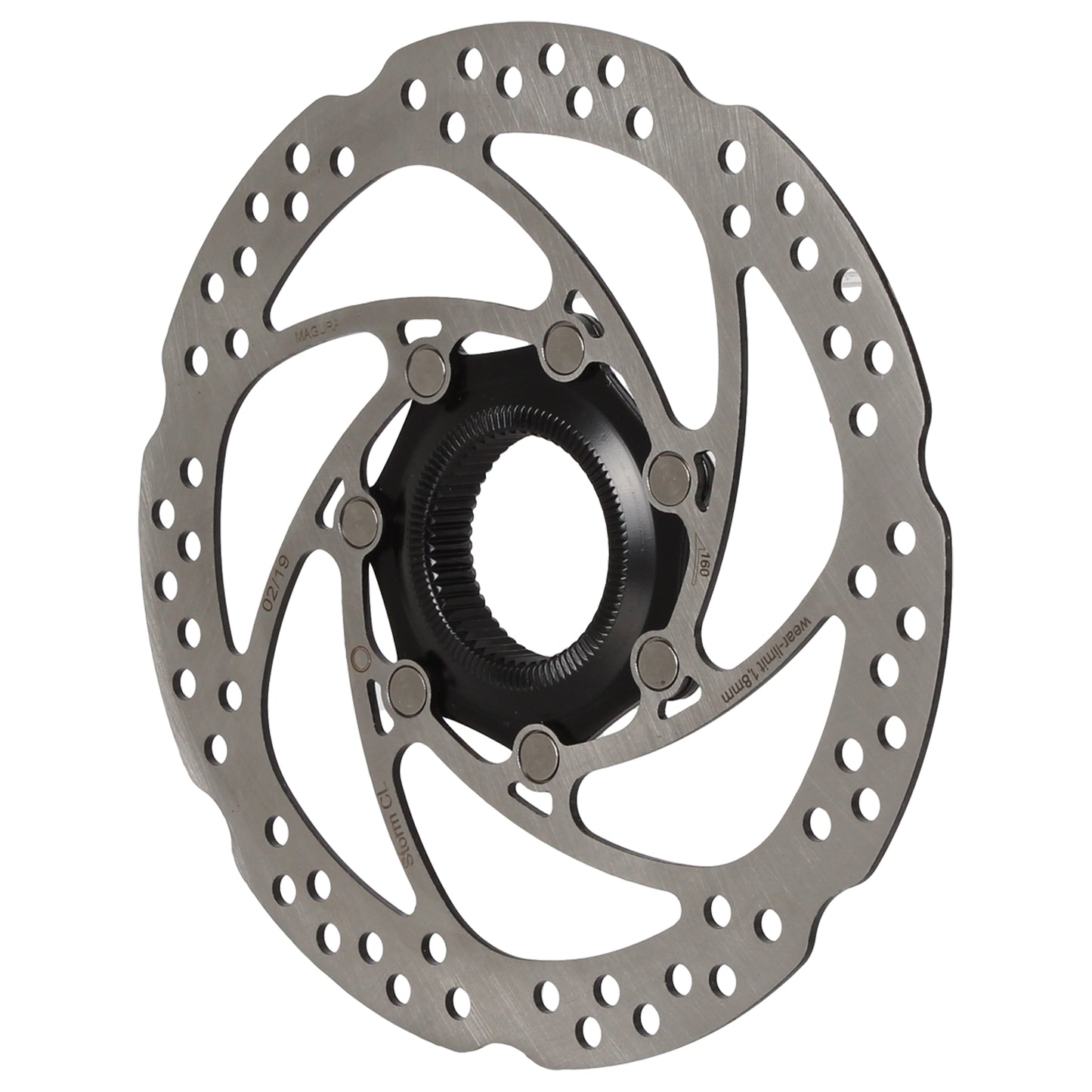 Disc Rotor Magura Magura 180mm Rotor CL Q/R 2.0mm Storm CL Black/Silver Slate Gray