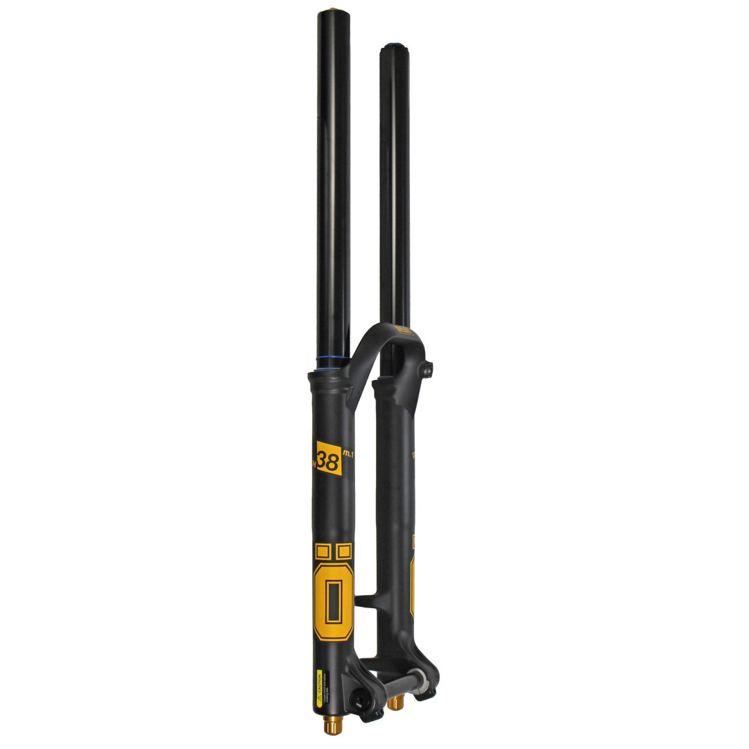 Suspension Fork Ohlins Ohlins DH Air Coil Race Fork 200mm Black Dark Slate Gray