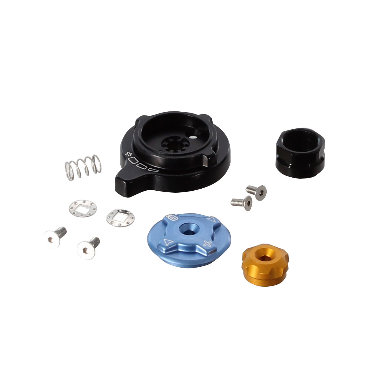 Fork Service Kits Ohlins Ohlins Knob Kit RXF36 TTX22 Fork Black