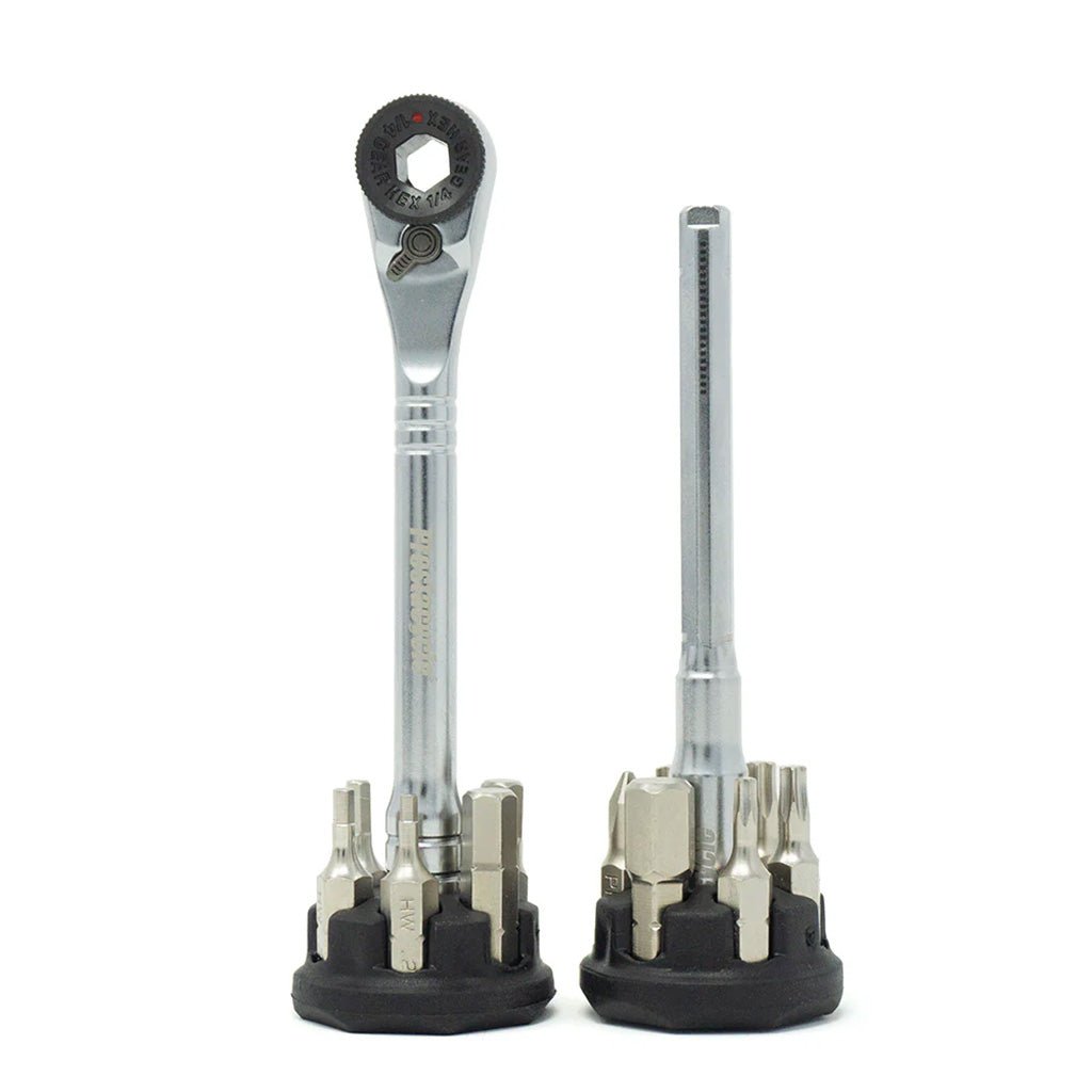 Ratchets and Bits Prestacycle Prestacycle Pro T-Handle Ratchet Kit Gray