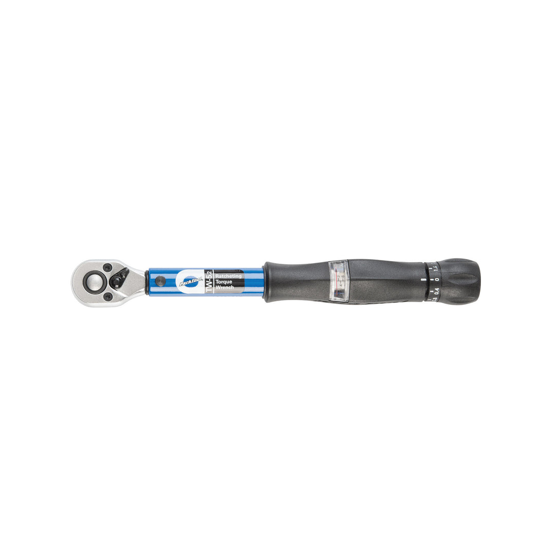 Torque Wrench Park Tool Park Tool TW-5.2 3/8" Ratcheting Click-Type Torque Wrench 2-14 Nm Range Dim Gray