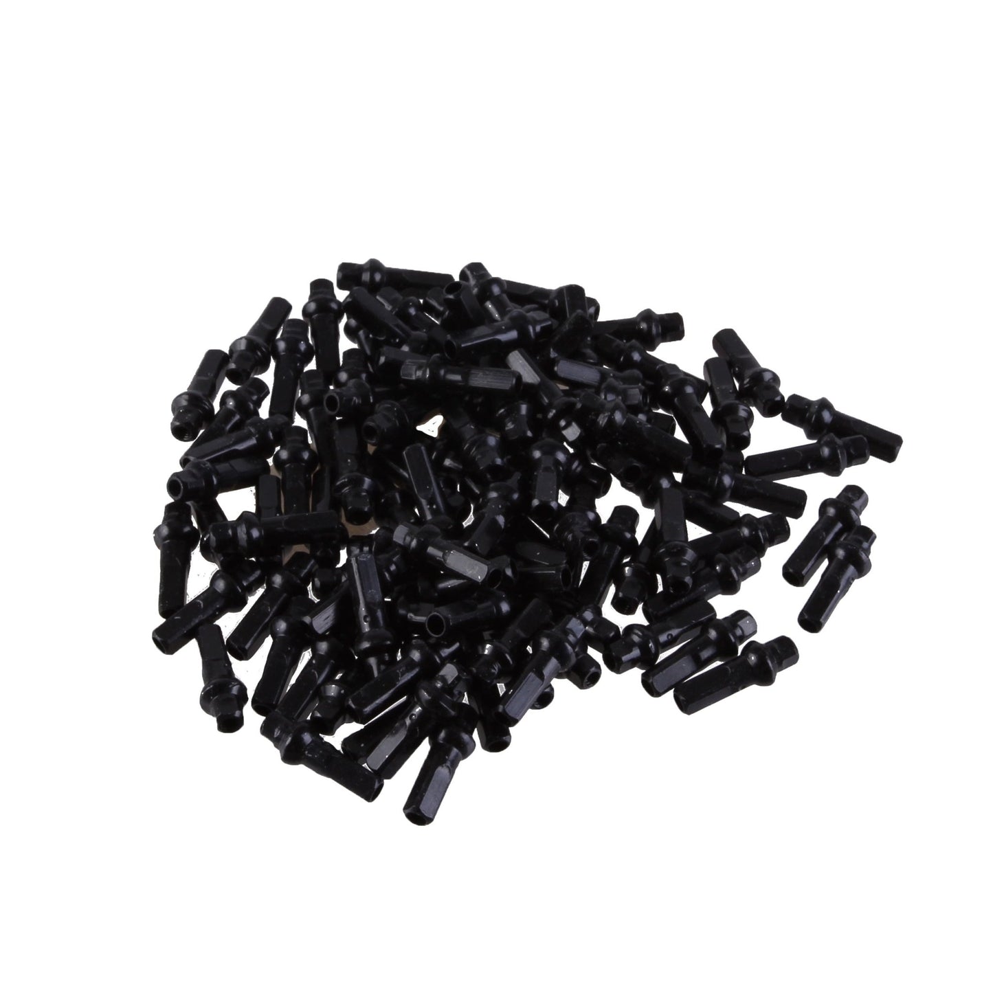Spoke Nipples Sapim Sapim Double Square SL Alloy Nipple 14g/16mm Black 100/Ct Black