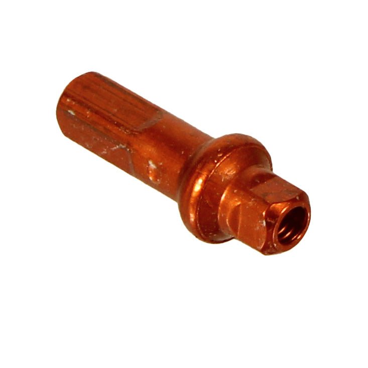 Spoke Nipples Sapim Sapim Double Square SL Alloy Nipple 14g/16mm Orange 100/C Saddle Brown