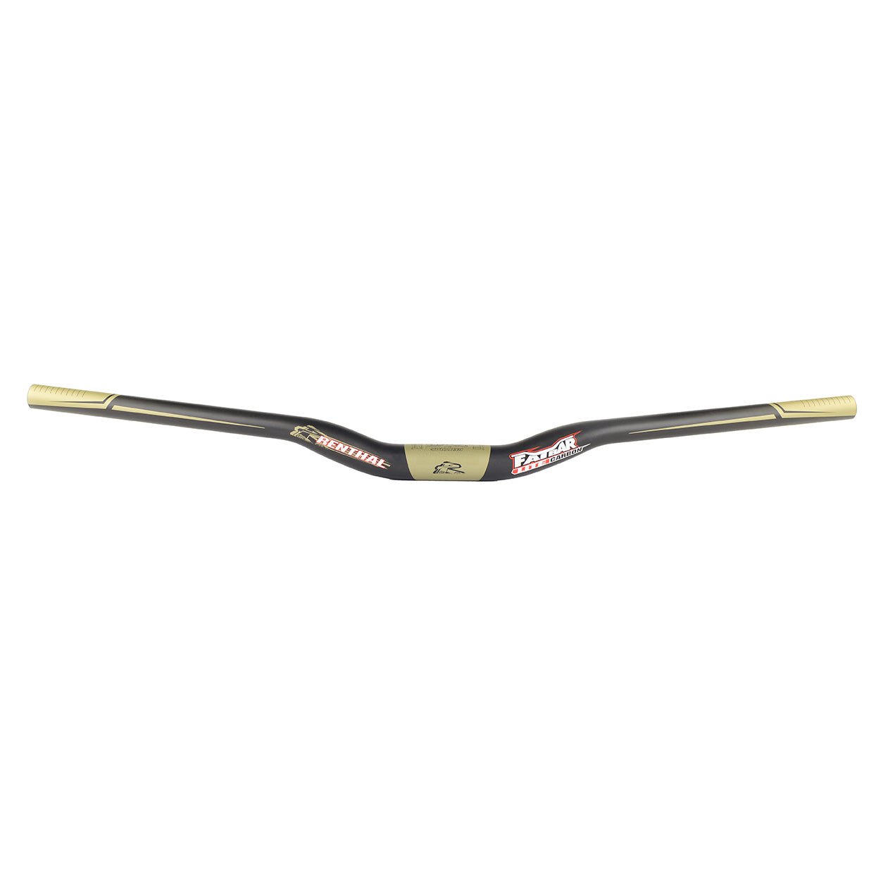 Flat/Riser Handlebar Renthal Renthal Fatbar Lite Carbon Handlebar - Carbon 30mm 760mm 31.8mm Black Dim Gray