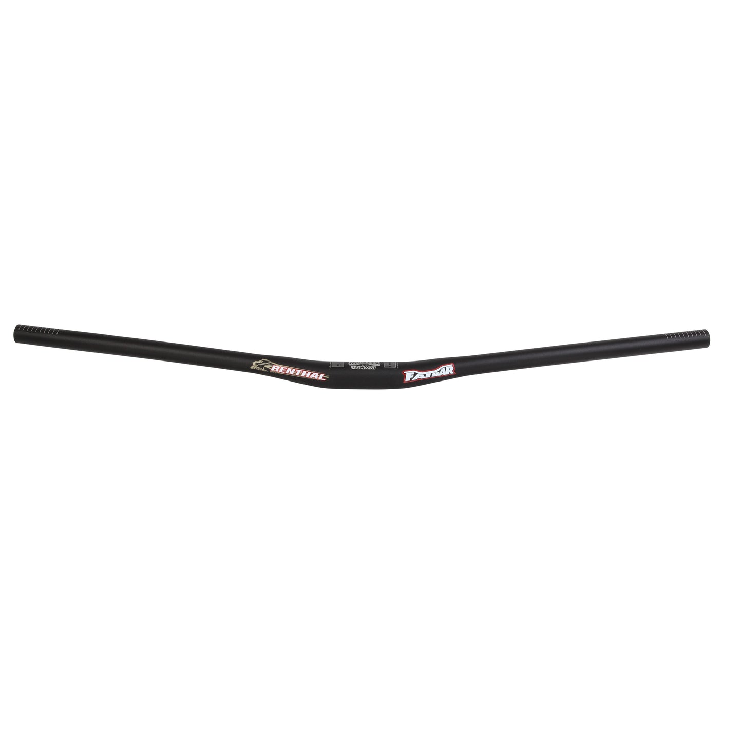 Flat/Riser Handlebar Renthal Renthal FatBar Handlebar - Aluminum 10mm 800mm 31.8mm Black Dark Slate Gray