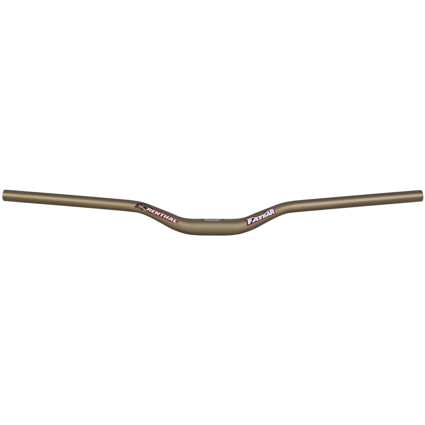 Flat/Riser Handlebar Renthal Renthal FatBar Handlebar - Aluminum 40mm 800mm 31.8mm Gold Dim Gray