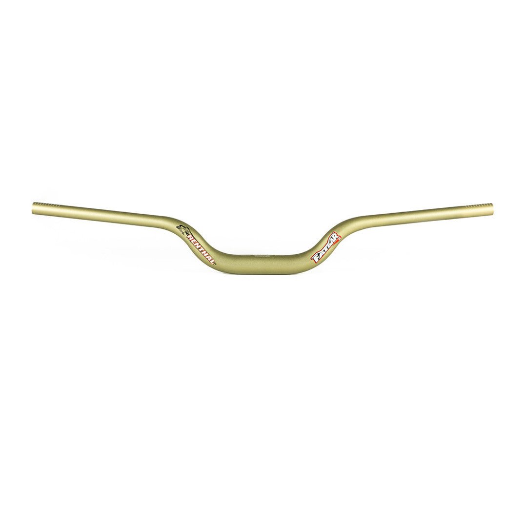 Flat/Riser Handlebar Renthal Renthal Fatbar 35 Riser Bar (35.0) 50mm/820mm Alugold Dark Khaki