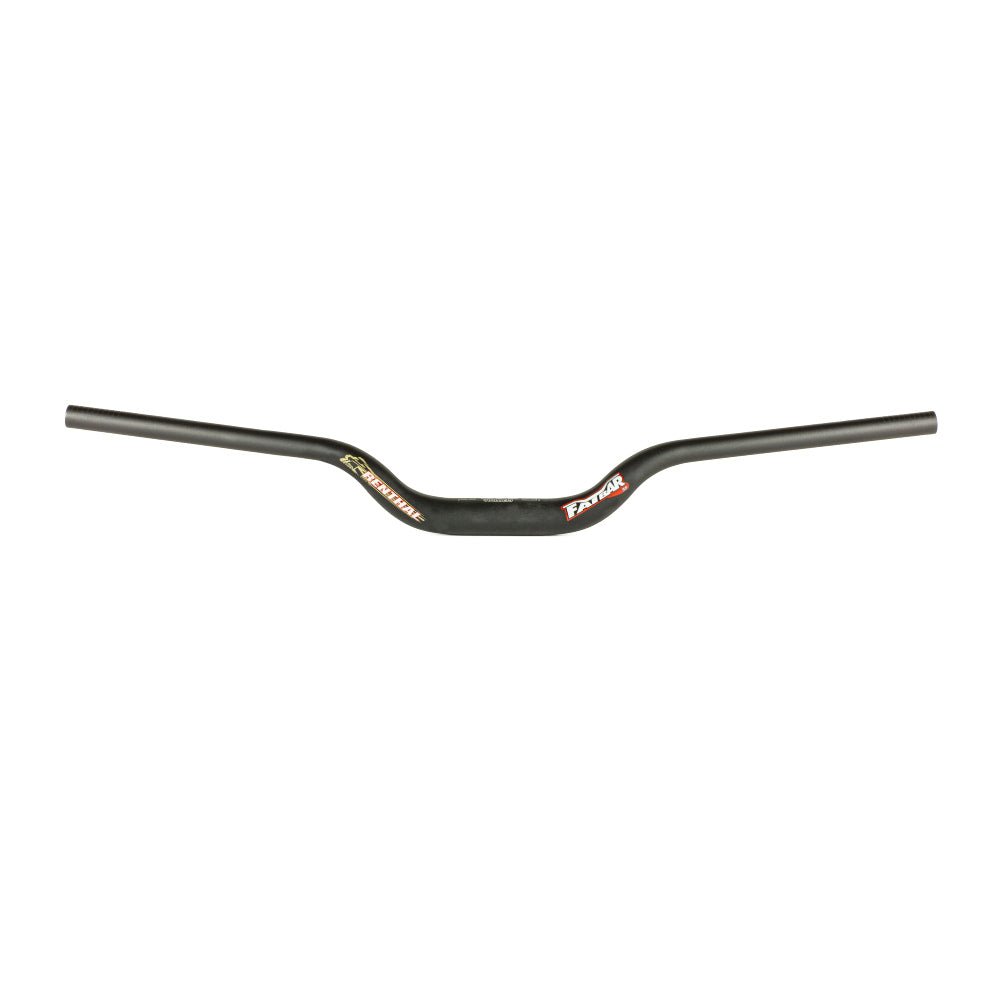 Flat/Riser Handlebar Renthal Renthal Fatbar 35 Riser Bar (35.0) 60mm/820mm Black Dark Slate Gray