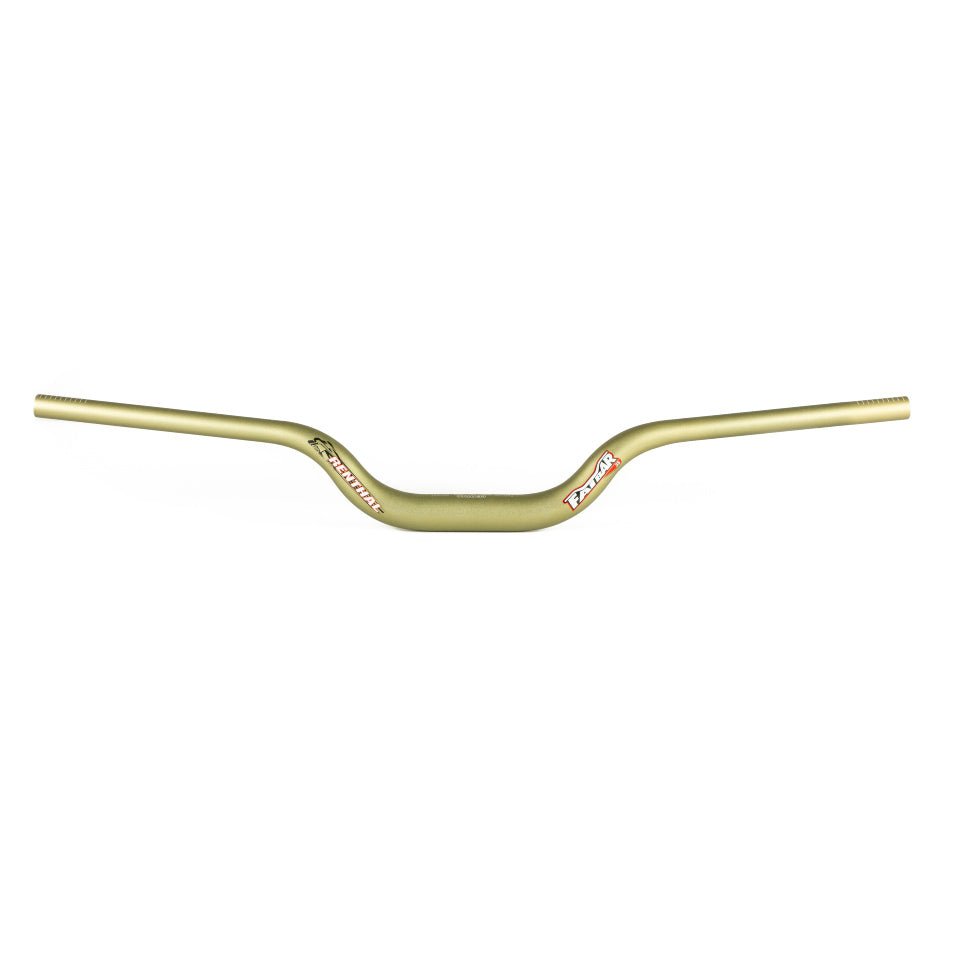 Flat/Riser Handlebar Renthal Renthal Fatbar 35 Riser Bar (35.0) 70mm/820mm Alugold Dark Khaki