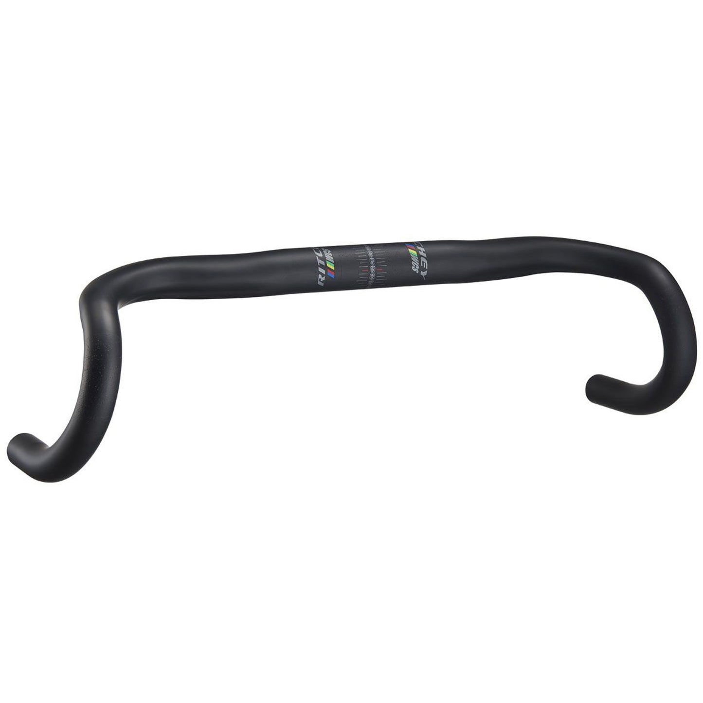 Handlebars Ritchey Ritchey WCS Butano Drop Handlebar - Aluminum 42cm 31.8mm Black Dark Slate Gray