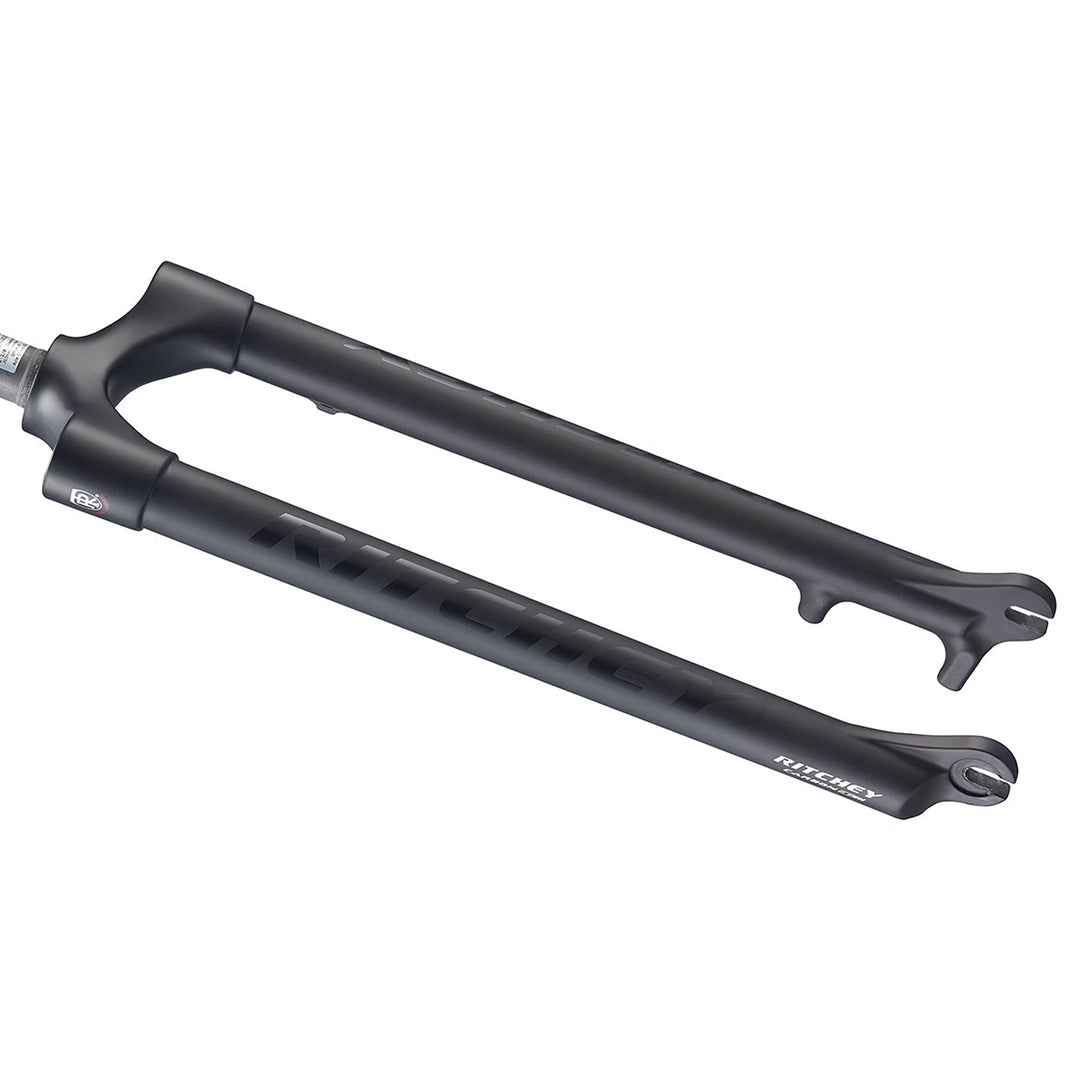 Rigid Forks Ritchey Ritchey WCS Carbon Mountain Fork: 29" QR 1-1/8 Disc Black Dark Slate Gray