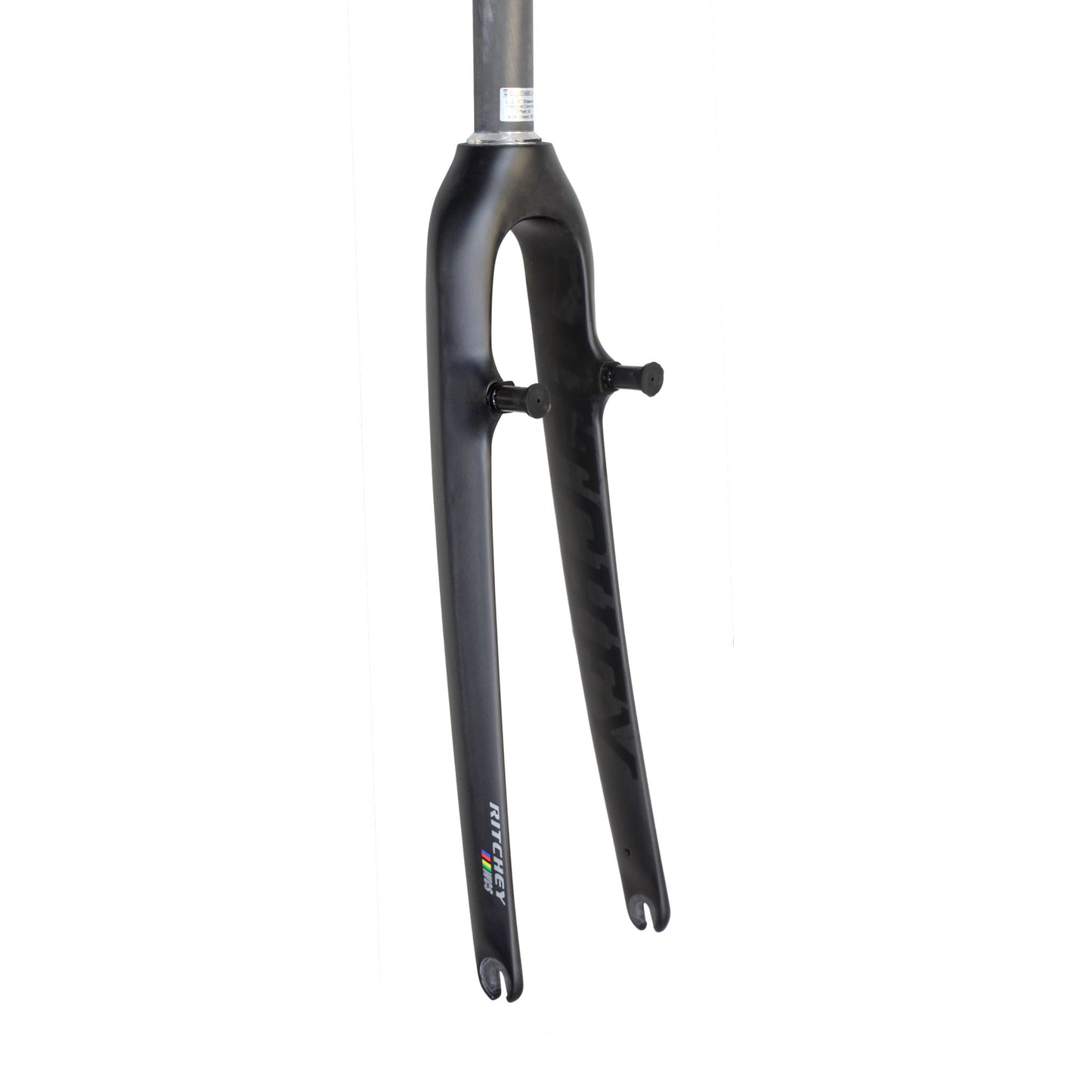 Cyclocross/Hybrid Fork Ritchey Ritchey WCS Carbon Cross Fork - 1-1/8" 45mm Rake Cantilever Brake 2020 Model Matte Carbon Dark Slate Gray