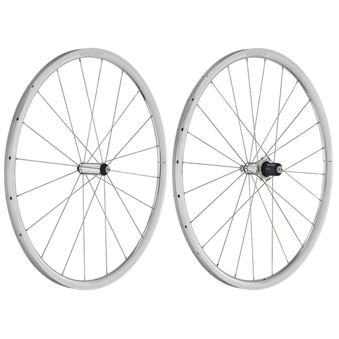 Wheels Ritchey Ritchey Classic Zeta Rim Brake 700c wheelset Silver Light Gray