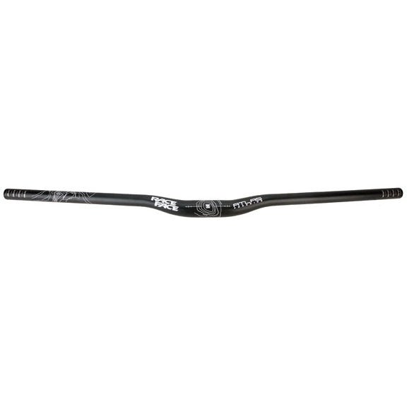 Flat/Riser Handlebar Race Face RaceFace Atlas Riser Handlebar 31.8 x 785mm 1/2" Rise Black Dark Slate Gray