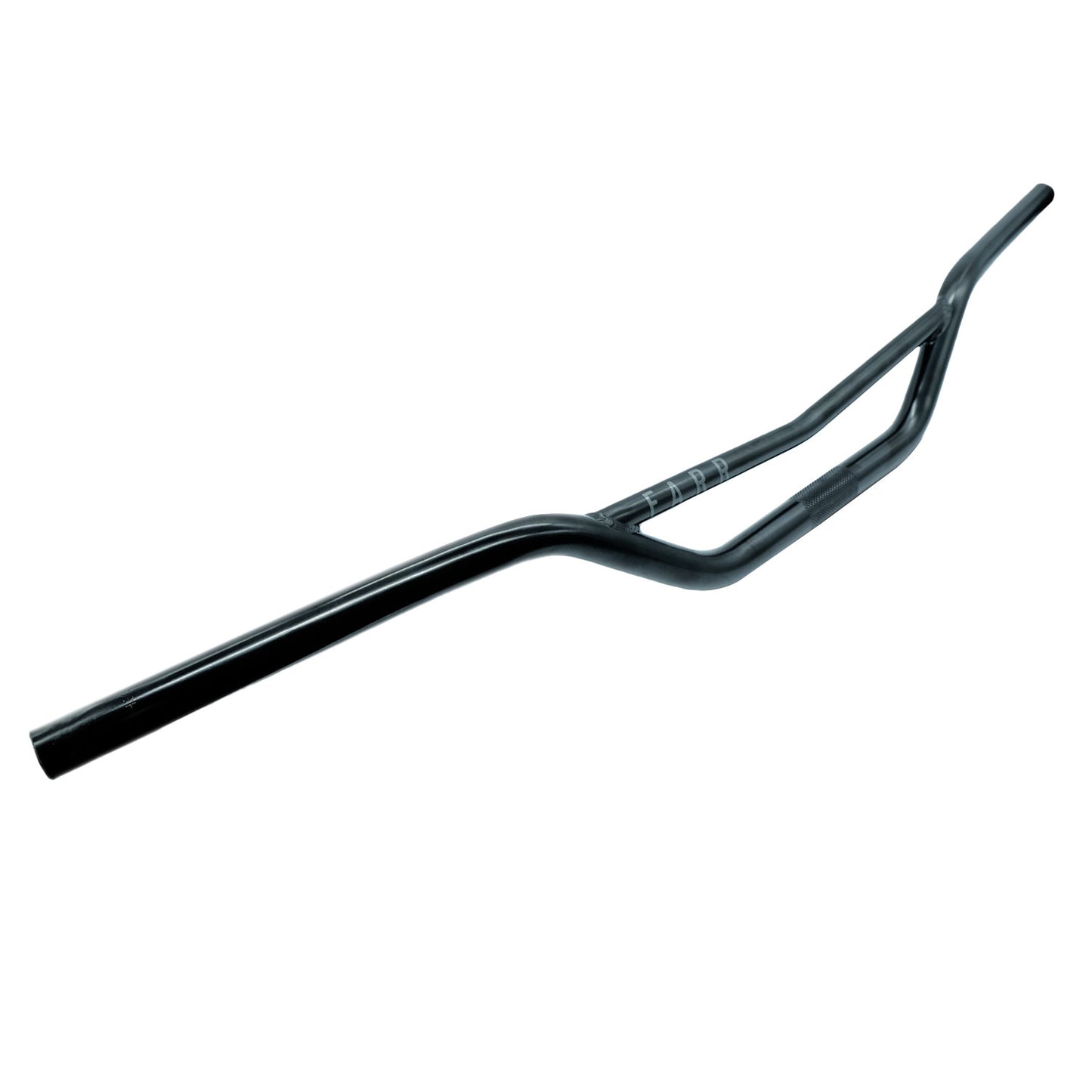 Flat/Riser Handlebar Ridefarr Ridefarr Cro-Mo Supa-Riser MTB Bar (22.2) 820mm Black Dark Slate Gray