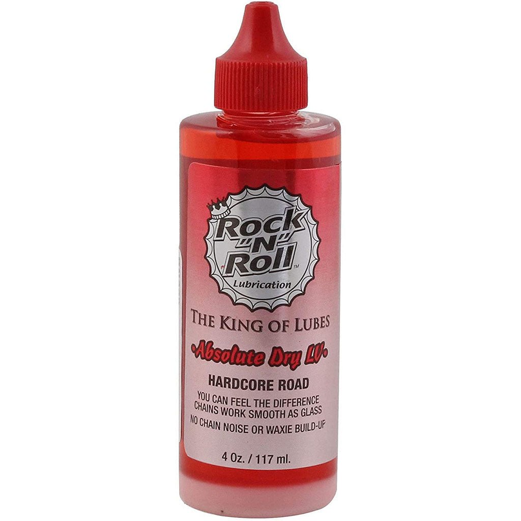 Degreaser / Cleaner Rock-N-Roll Rock-N-Roll Absolute Dry Bike Chain Lube - 4oz Drip Rosy Brown