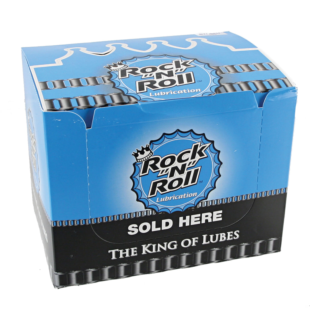 Degreaser / Cleaner Rock-N-Roll Rock-N-Roll Extreme Bike Chain Lube - 4oz Drip POP Box of 12 Steel Blue