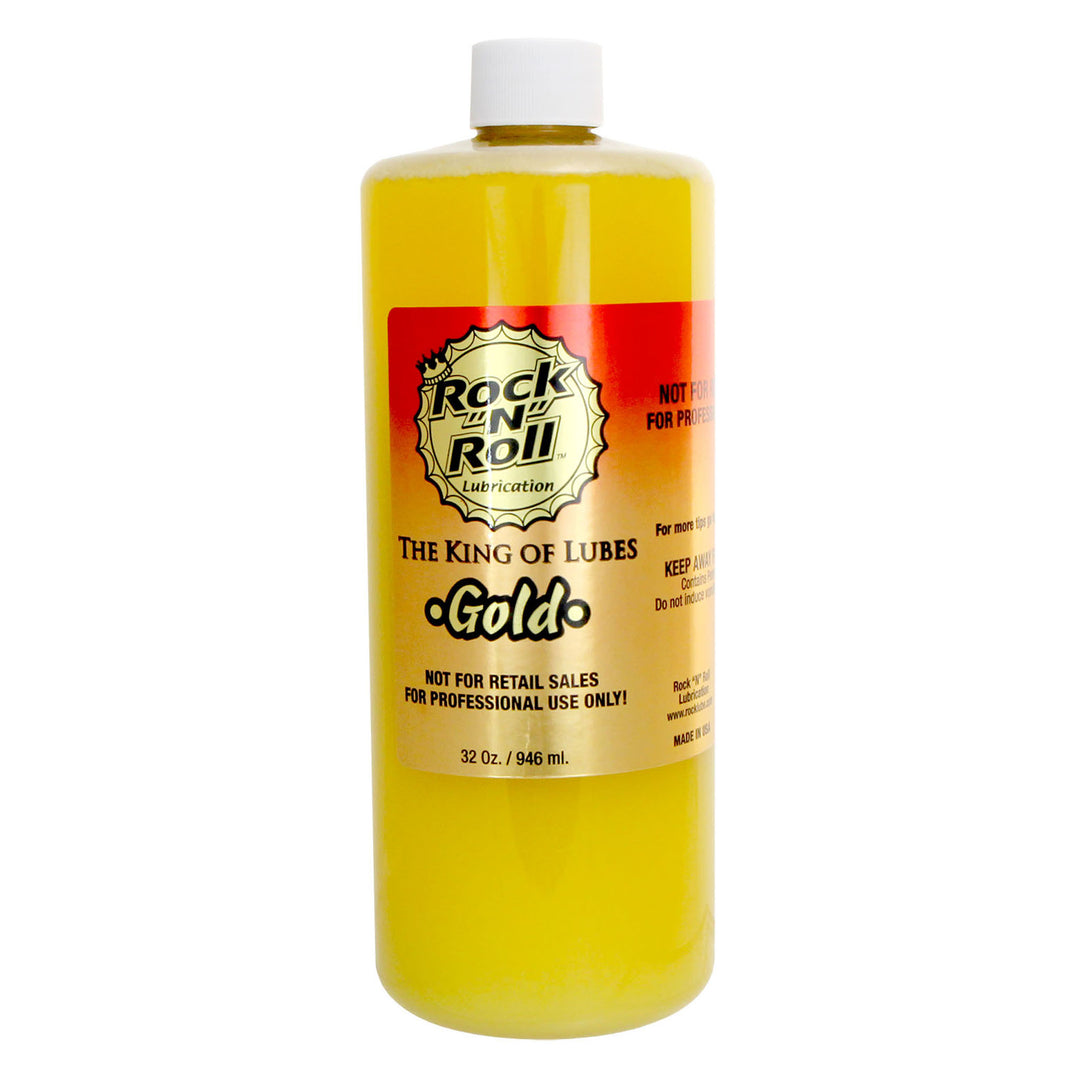 Degreaser / Cleaner Rock-N-Roll Rock N Roll Gold Bike Chain Lube - 32oz Drip Goldenrod