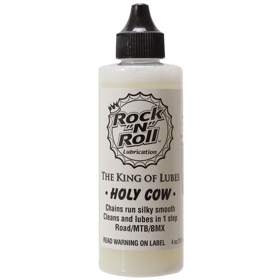Degreaser / Cleaner Rock-N-Roll Rock-N-Roll Holy Cow Bike Chain Lube - 4oz Drip Gray