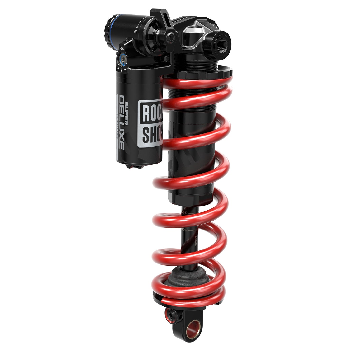 Rear Shocks RockShox RockShox SuperDlx Ult Coil RC2T Shock (185x50mm) > Pale Violet Red