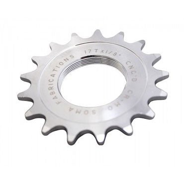 Cogs & Singlespeed Conversions Soma Soma Track Kog 1/8" x 17t Chrome Light Gray