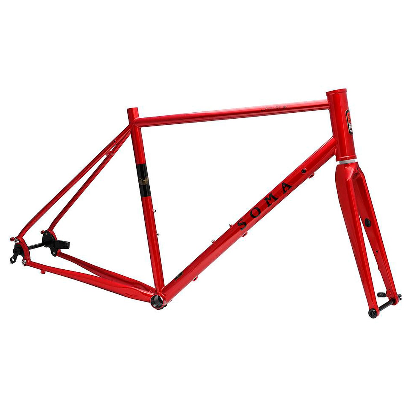 Framesets Soma Soma Smoothie HP Road Frameset 58cm - Candy Apple Red Firebrick