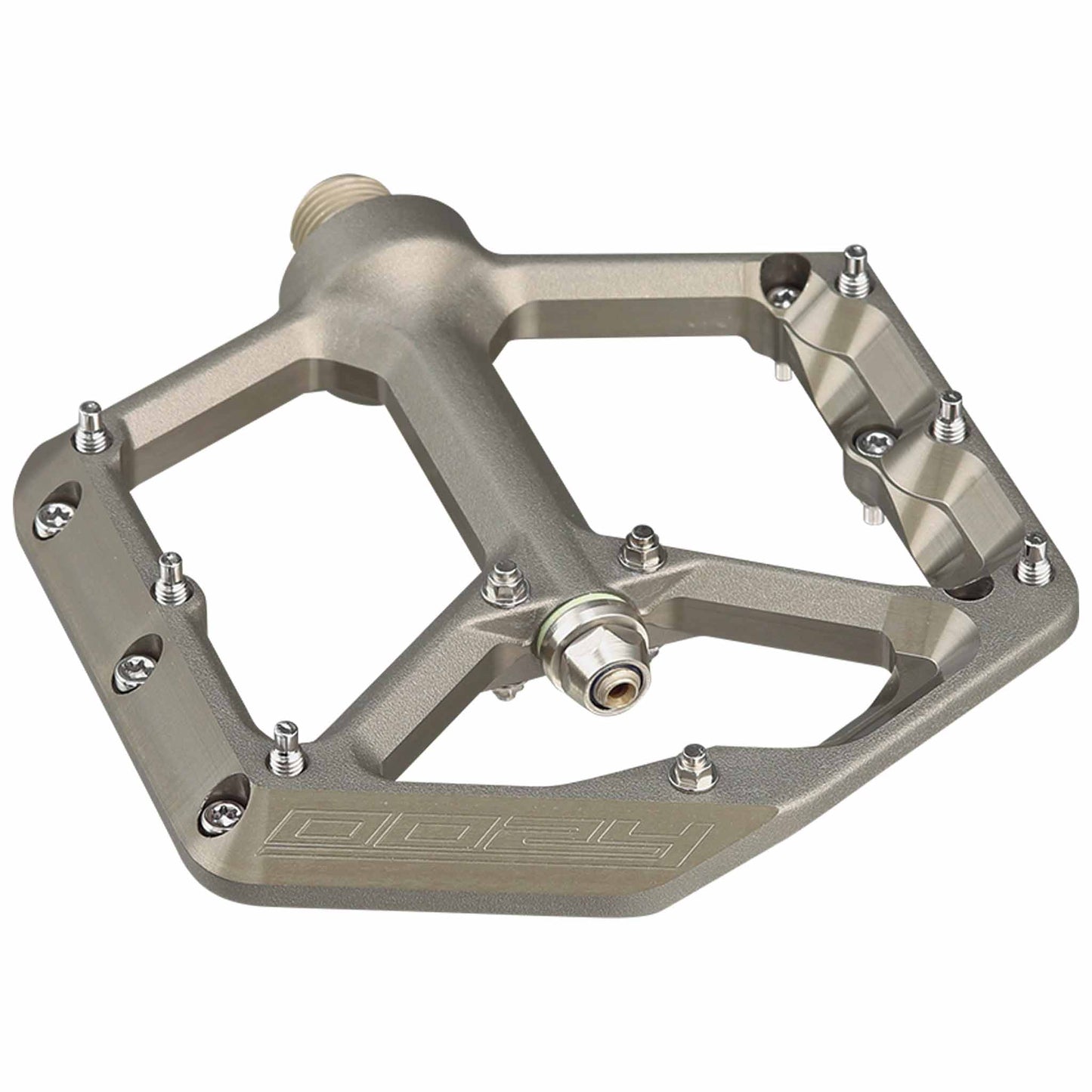 Pedals Spank Spank Oozy Pedals - Platform Aluminum 9/16" Gun Metal Slate Gray