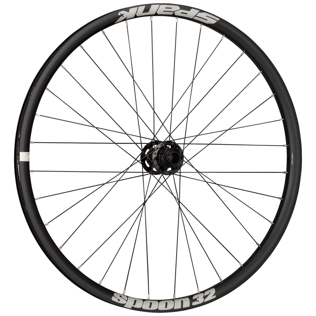 Wheels Spank Spank Spoon 32 26" Front Wheel 20x110mm 32h - Black Dark Slate Gray