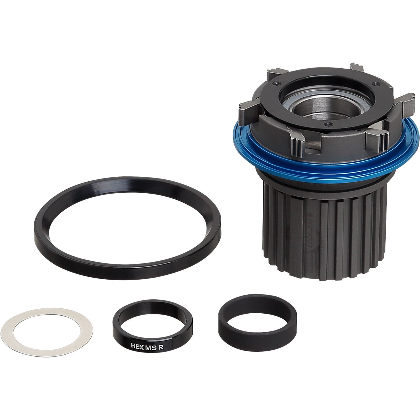 Hub Parts Spank Spank HEX E-Plus Steel FH Body - Micro Spline Dark Slate Gray