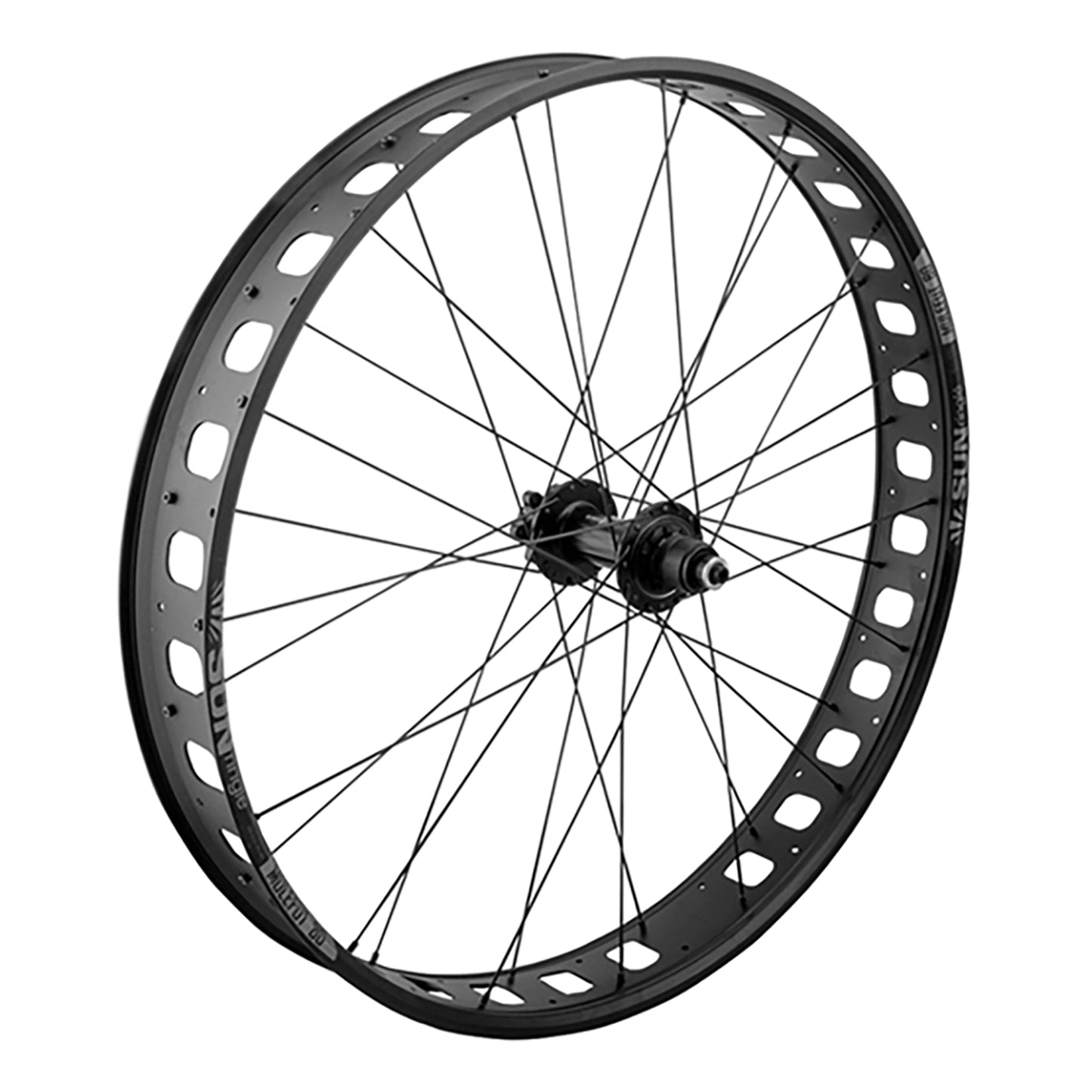 Rear Wheel Sun Ringle Sun Ringle Mulefut 80SL V2 Rear Wheel - 26" 12 x 197mm 6-Bolt Micro Spline / XD BLK Dark Slate Gray