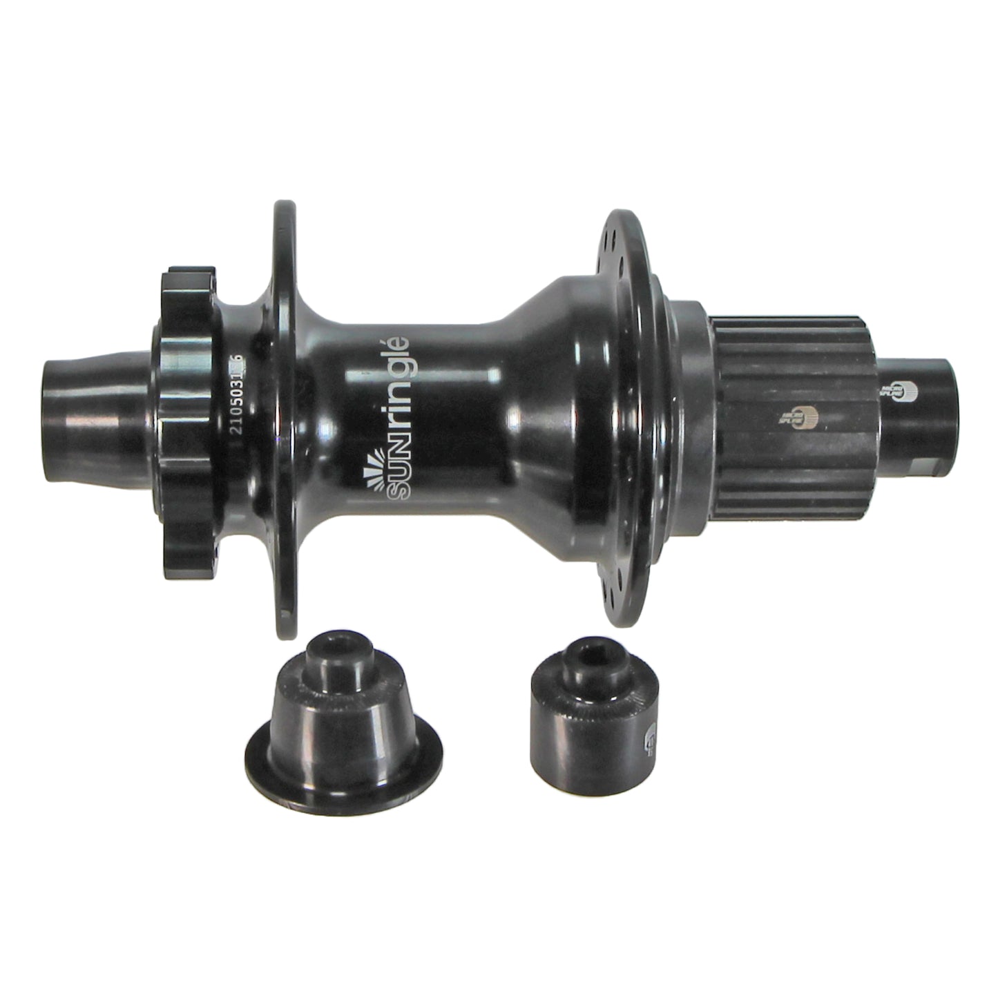 Hubs Sun Ringle SunRingle SRC Disc Rear Hub 32h 135QR/142TA MS (HG+) Blk Dark Slate Gray
