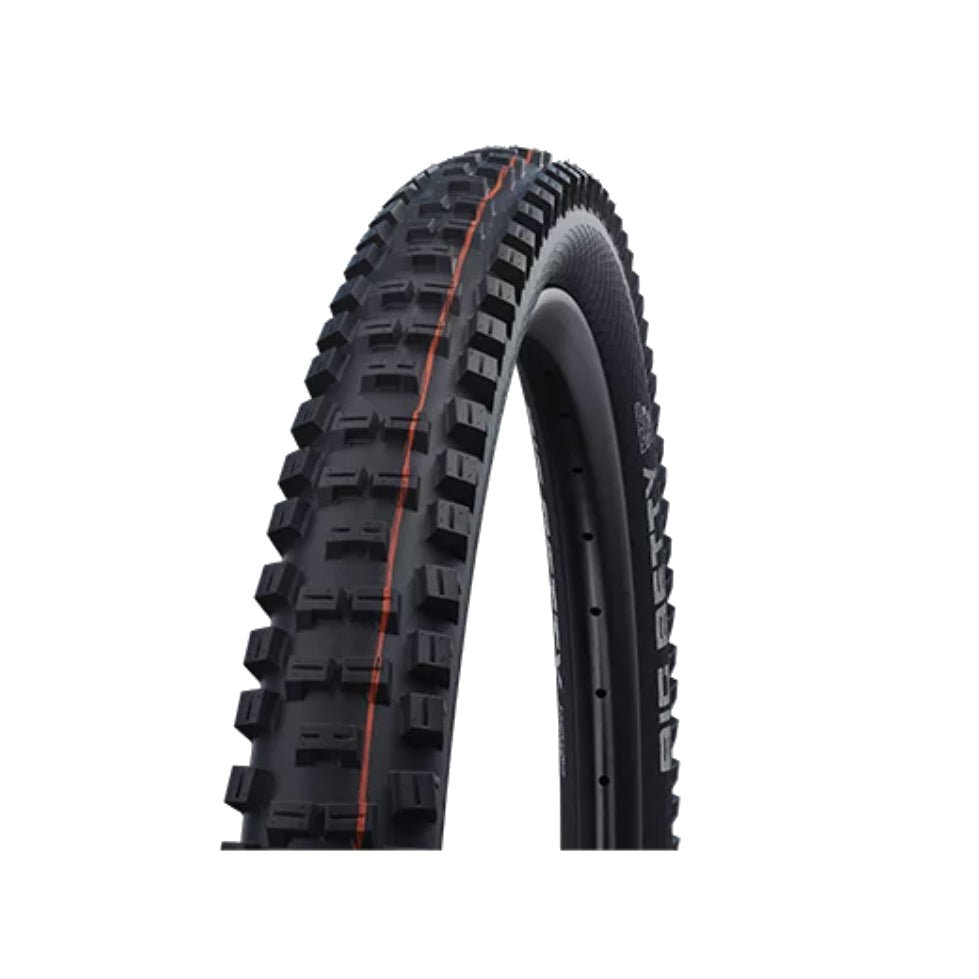 Tires Schwalbe Schwalbe Big Betty Tire - 29 x 2.6" Tubeless Folding BLK Evolution Line Addix Soft Super Gravity Dark Slate Gray