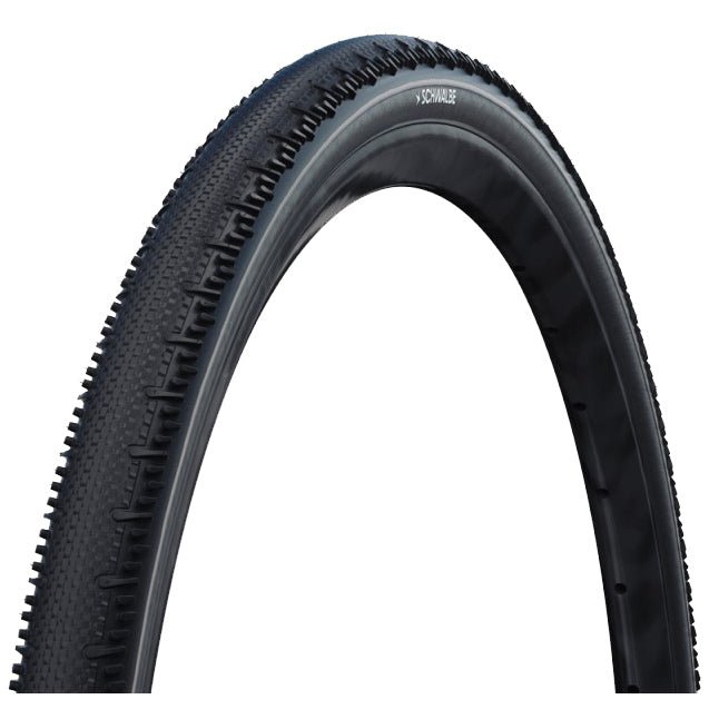 Tires Schwalbe Schwalbe G-One RS Tire - 700 x 50 Tubeless Folding BLK/Transparent Evolution Line Pro Addix Race Dark Slate Gray