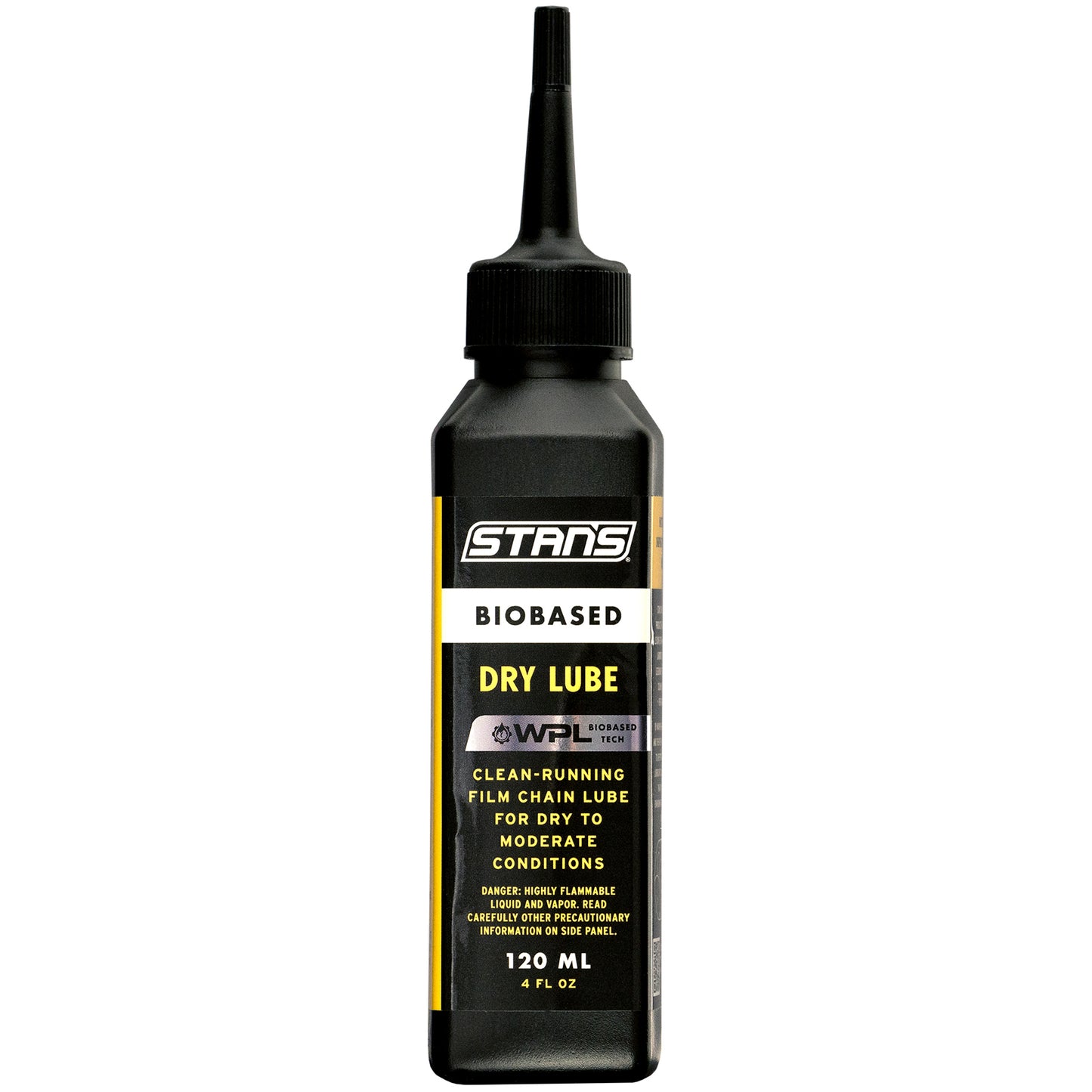 Lubricants Stans No Tubes Stans Biobased Dry Chain Lube 120ml (4oz) Drip Black