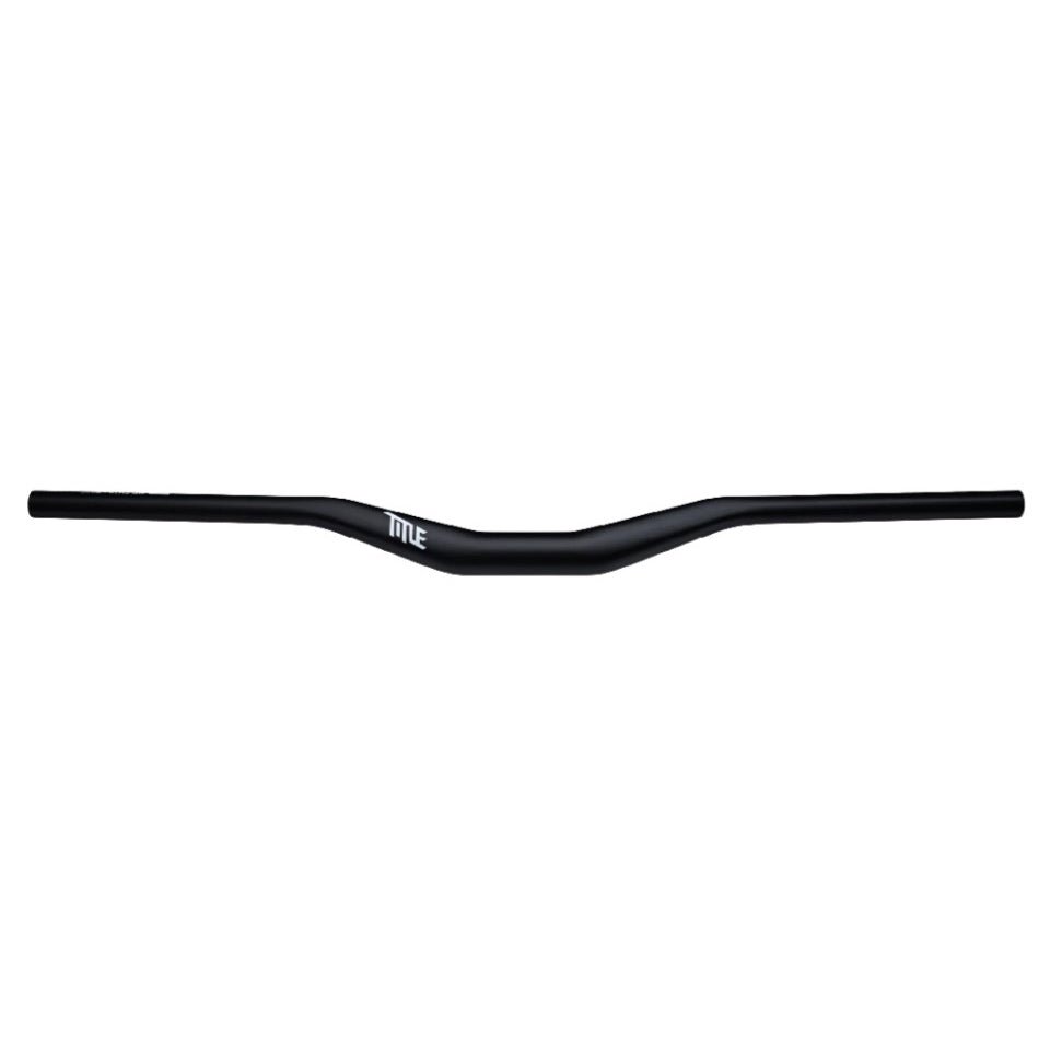 Flat/Riser Handlebar Title Title Form Aluminum Bar (35.0) 35mm/800mm Smokey Matt Black