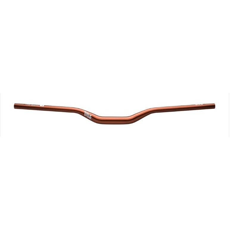 Flat/Riser Handlebar Title Title AH1 (31.8) Riser Bar 50mm/800mm Bronze Saddle Brown