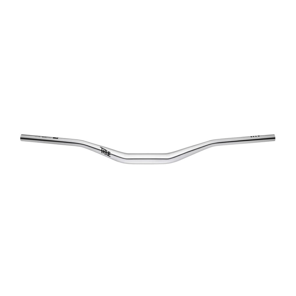 Flat/Riser Handlebar Title Title AH1 (35.0) Riser Bar 38mm/800mm Chrome Light Gray