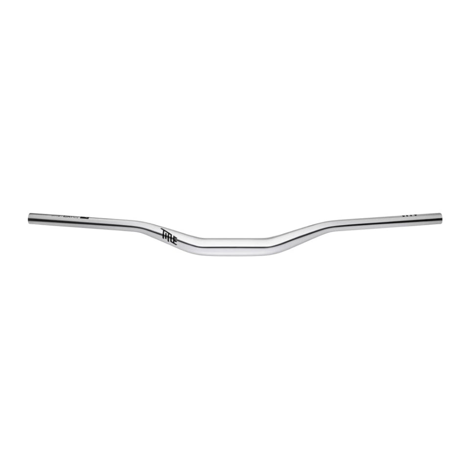 Flat/Riser Handlebar Title Title AH1 (35.0) Riser Bar 50mm/800mm Chrome Light Gray