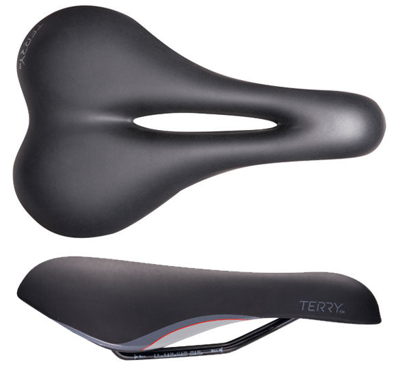Saddles Terry Terry Cite Y Gel Saddle - Chromoly Black Mens Dark Slate Gray