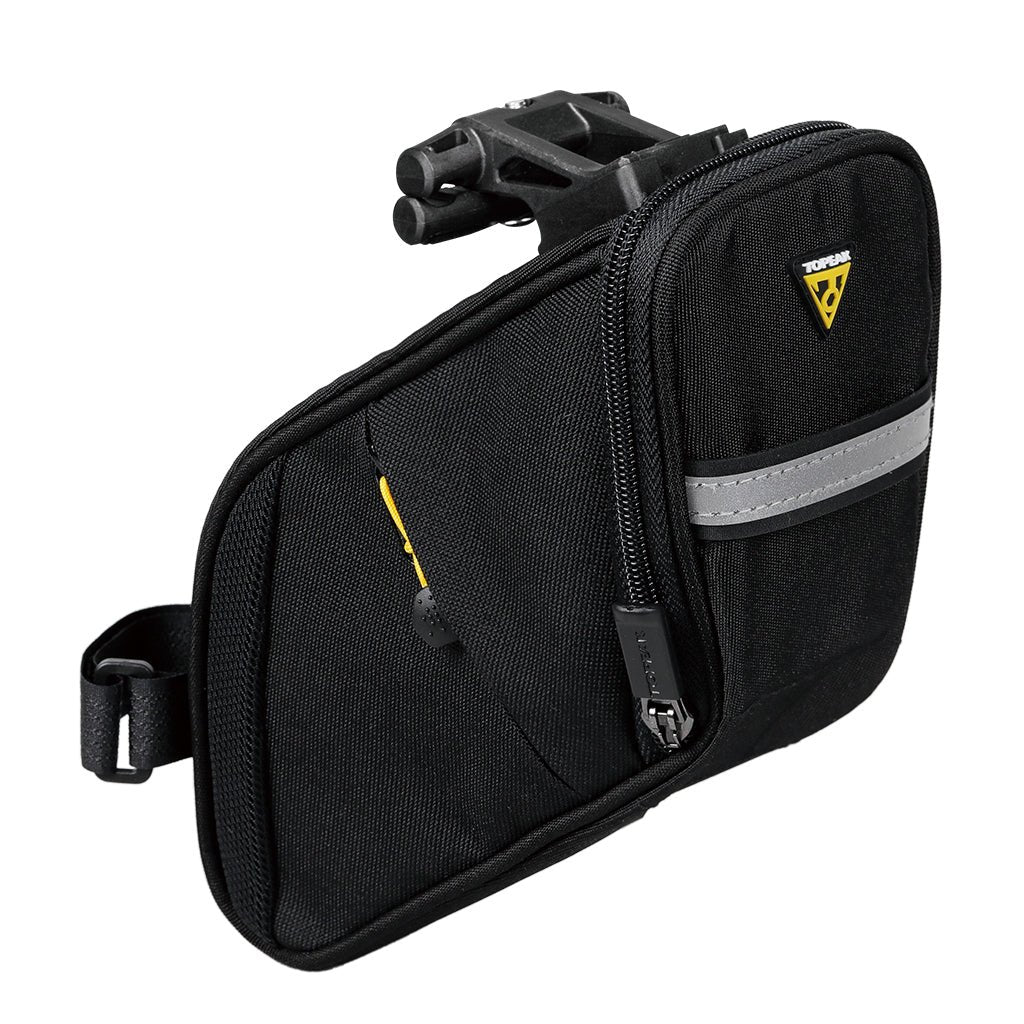 Seat Bag Topeak Topeak Aero WedgePack DX 0.5L Fixer F25 Small Black Black