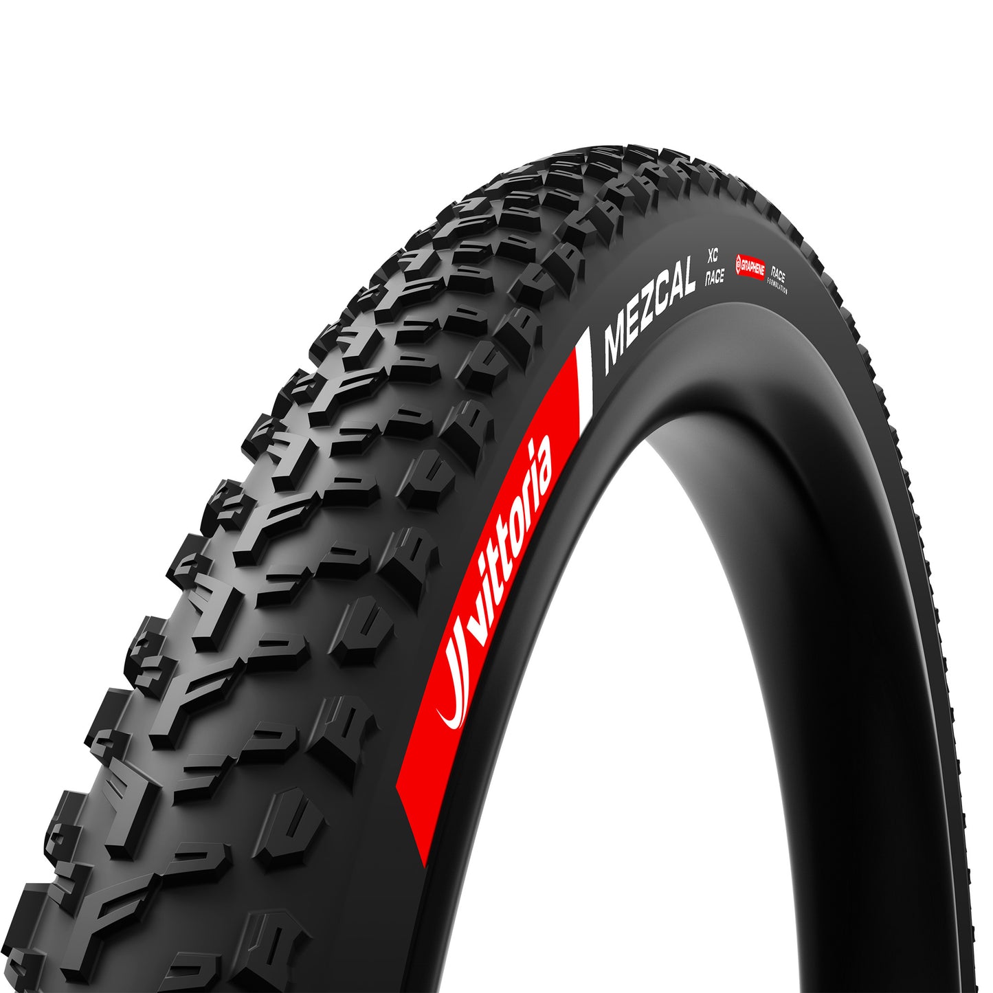 Tires Vittoria Vittoria Mezcal XC Race Tire - 29 x 2.4 Tubeless Folding BLK Graphene + Silica G2.0 Dark Slate Gray