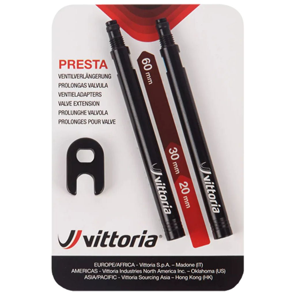 Tubeless Valves Vittoria Vittoria Valve Extension 60mm 2 pcs Dark Slate Gray