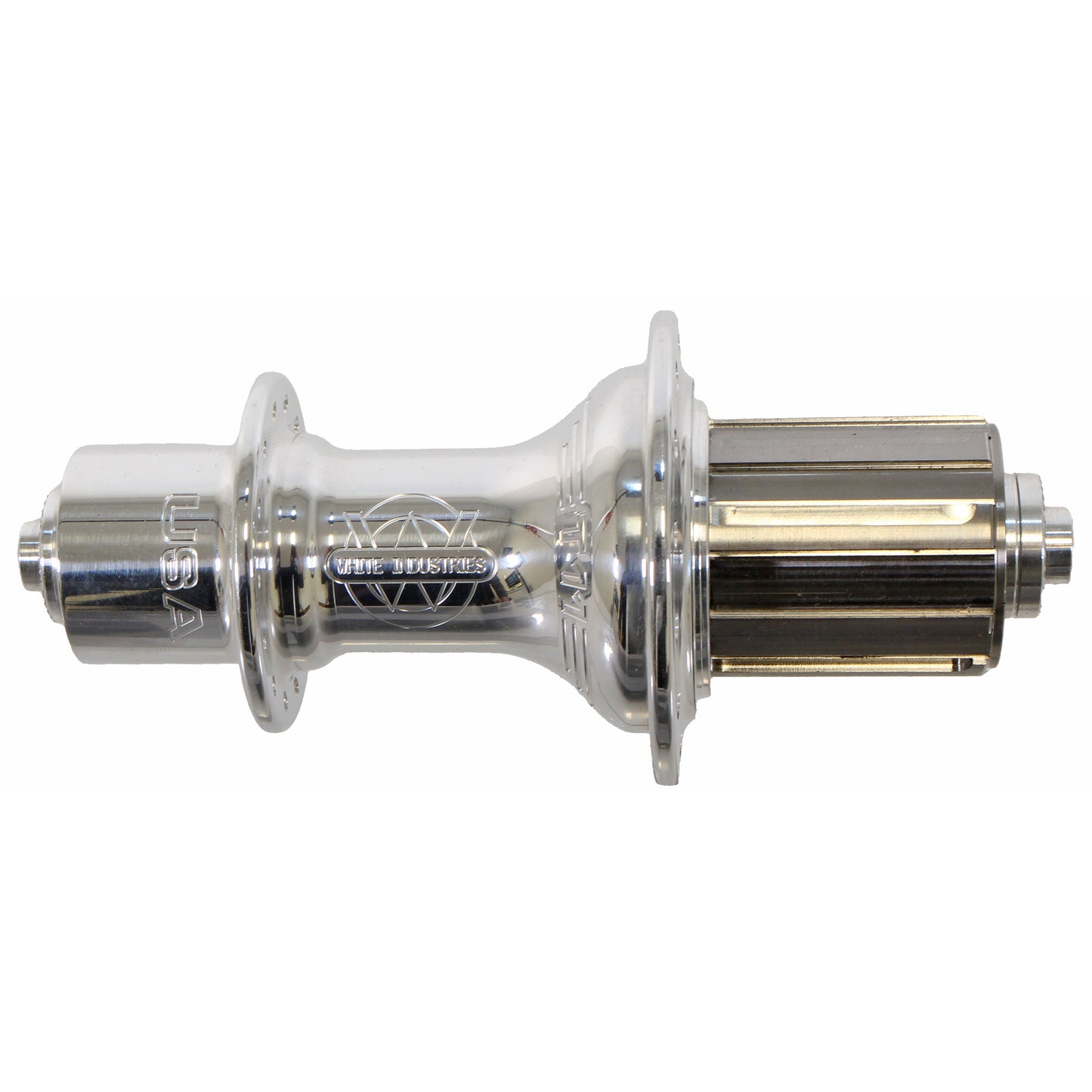 Hubs White Industries White Industries Rear T11 Road Hub 10x130mm QR HG 28h Silver Rosy Brown