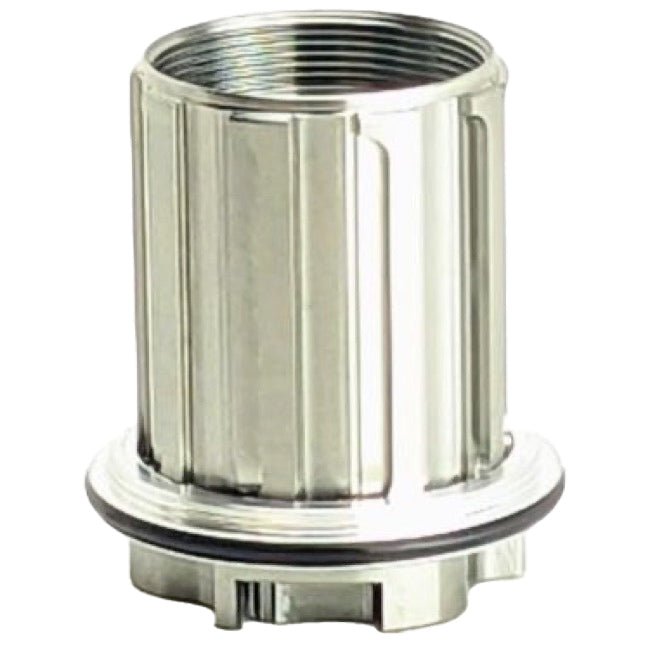Hub Parts White Industries White Industries Driver Body HG 8-12 Spd With Bearings/No Pawls Ti Gray