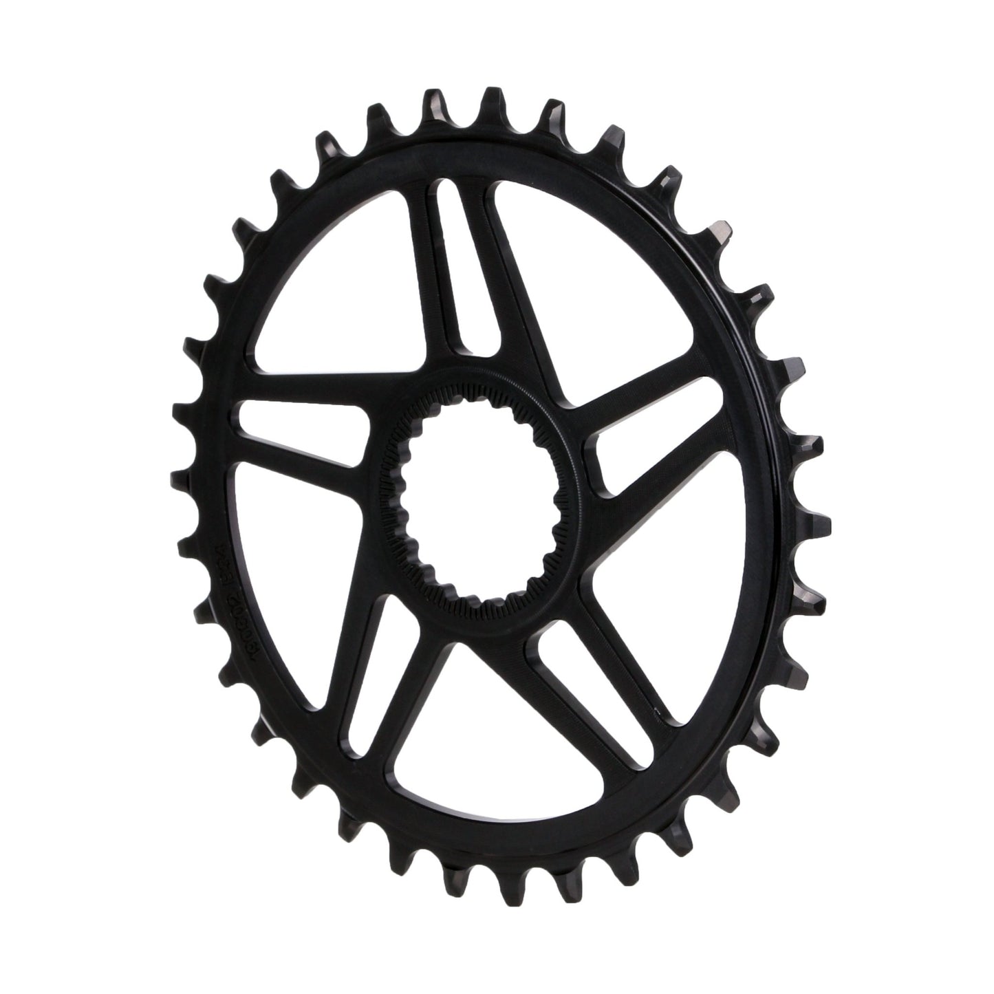 Chainrings Wolf Tooth Wolf Tooth Direct Mount Chainring - 34t Shimano DM For Boost Cranks 3mm Offset Requires 12-Speed Hyperglide+ Chain BLK Black