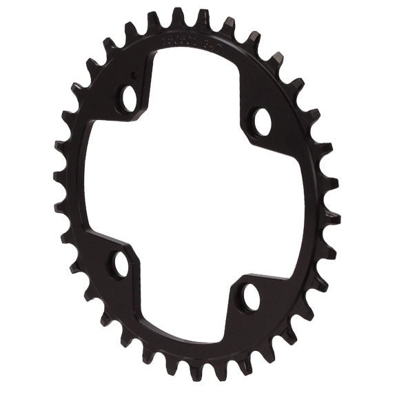 Chainrings Wolf Tooth Wolf Tooth 94 BCD Chainring - 34t 94 BCD 4-Bolt Drop-Stop For SRAM Cranks BLK Black